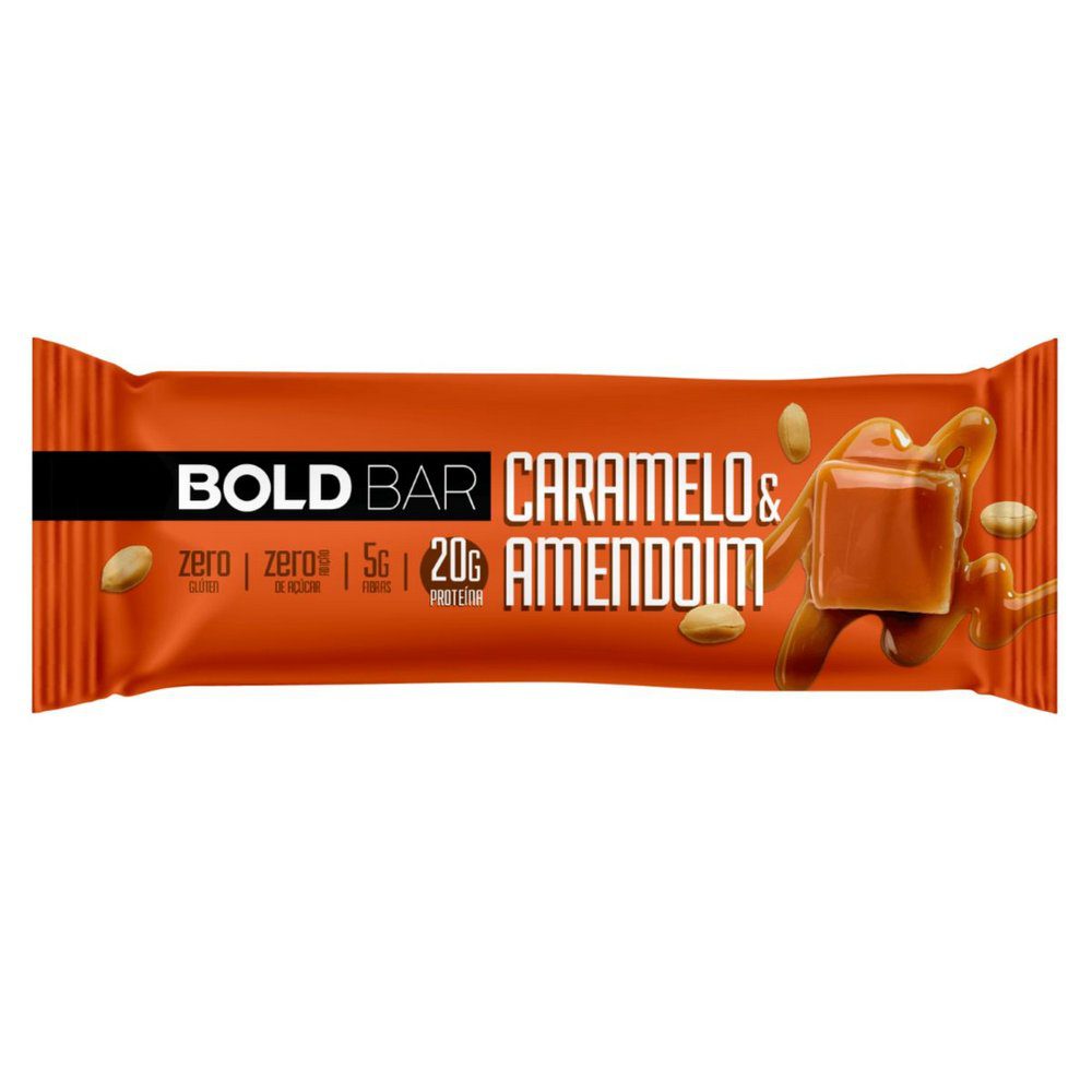 Bold bar caramelo e amendoim 60g - Greenmix | Universo Saudável